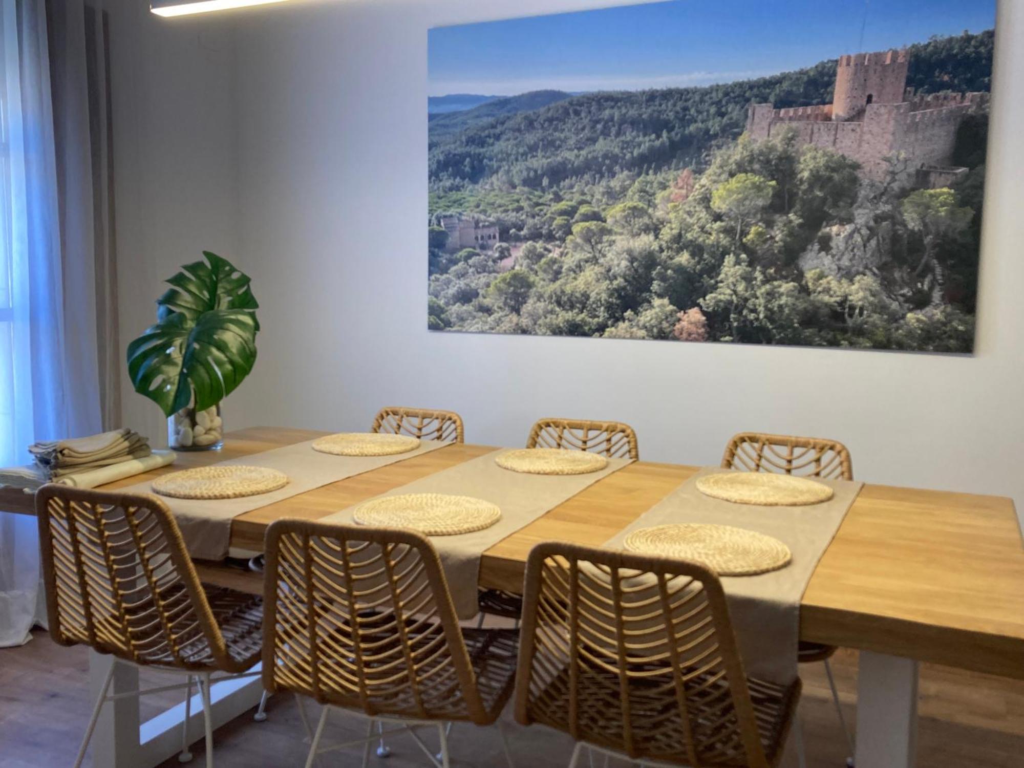 Apartamento Centrico, Climatizado Y Totalmente Equipado De 3 Habitaciones Para 6-7 Personas 산타콜로마데파르네스 외부 사진